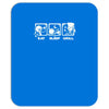v4 eat sleep grill Mousepad