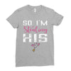 I Stole His Heart Ladies Fitted T-Shirt