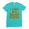 i like big racks Ladies Fitted T-Shirt