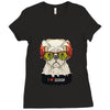 Dog-I MUSIC Ladies Fitted T-Shirt