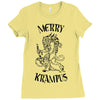 merry krampus Ladies Fitted T-Shirt