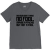my mum didn't raise no fool. V-Neck Tee