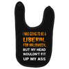 liberal for halloween Baby Bibs