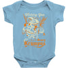 scary krampus Baby Onesie