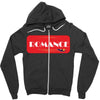 romance red Zipper Hoodie