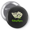 rolling papers Pin-back button