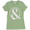of mice and men ampersanarchy2 Ladies Fitted T-Shirt