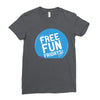 free fun fridays Ladies Fitted T-Shirt