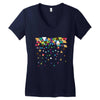 Flying Paper Planes Women's V-Neck T-Shirt