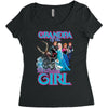 grandpa of the birthday girl Women's Triblend Scoop T-shirt
