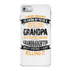Super Cool Grandpa Of A Freaking Awesome Granddaughter iPhone 7 Case