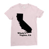 Whale's Vagina CA Ladies Fitted T-Shirt
