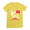 2015 year of the goat mandarin chinese Ladies Fitted T-Shirt