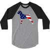 patriotic boxer 3/4 Sleeve Shirt