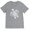 turtle art V-Neck Tee