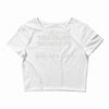 personalised daddy Crop Top
