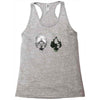 ice and fire Racerback Tank
