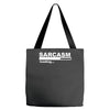 sarcasm  funny comic technology laugh Tote Bags