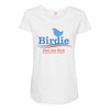 feel the bird Maternity Scoop Neck T-shirt