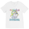unicorns are born in november cute unicorn V-Neck Tee