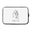 the philosopher's throne Laptop sleeve