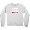 Exercise Or Bacon Youth Sweatshirt