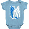 wings of freedom Baby Bodysuit