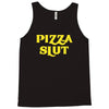 pizza slut funny diet gym workout new Tank Top