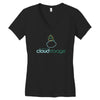 lakitu's cloud storage Women's V-Neck T-Shirt