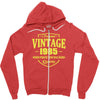 vintage 1985 Zipper Hoodie