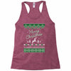merry christmas ugly christmas sweater Racerback Tank
