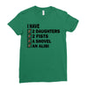 i have 2 daughter Ladies Fitted T-Shirt