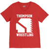 Thompson High School Wrestling (Vision Quest) V-Neck Tee
