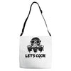 let's cook (2) Adjustable Strap Totes