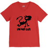 i'm not cat V-Neck Tee