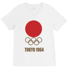 retro tokyo 1964 olympic games V-Neck Tee