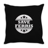 save ferris (3) Throw Pillow
