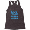 shark week live every week Racerback Tank