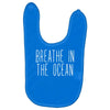 breath in the ocean Baby Bibs