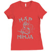 nap ninja Ladies Fitted T-Shirt