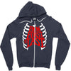 from first to last Zipper Hoodie
