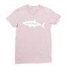 Mama Shark Ladies Fitted T-Shirt