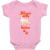Sleeps With Golden Baby Onesie