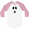 boo face 3/4 Sleeve Shirt
