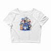 creatures spirits and friends Crop Top