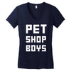 pet shop boy new Women's V-Neck T-Shirt