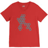 six hexagonal best trending V-Neck Tee