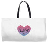 love (4) Weekender Totes