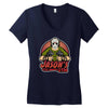 horror's gym Women's V-Neck T-Shirt
