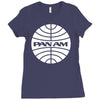 pan am Ladies Fitted T-Shirt